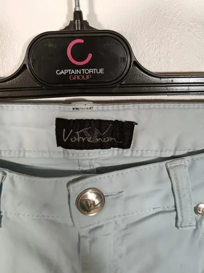 Pantalon bleu clair Vôtre Nom 40 - photo numéro 3