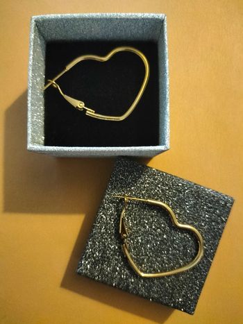 Boucles d'oreilles coeurs