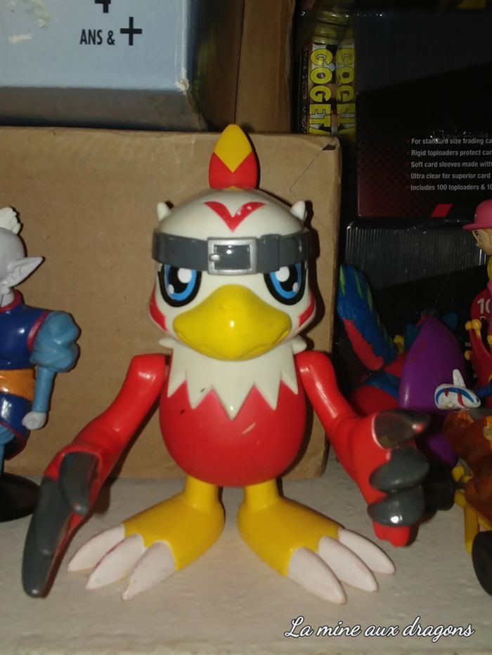 Figurine Bandai Digimon Hawkmon Figure Dejimon ancienne vintage Digital Monsters