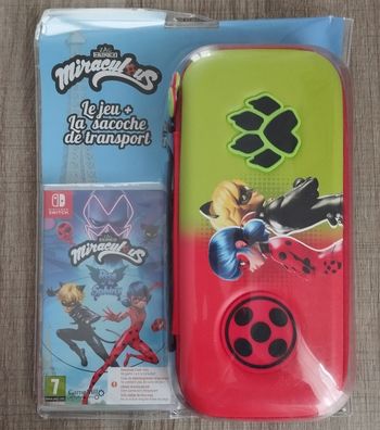 Jeu switch et sacoche Miraculous neufs 