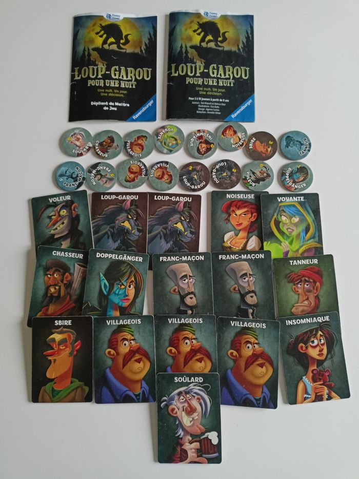 Loup garou pour une nuit ravensburger complet - photo numéro 3