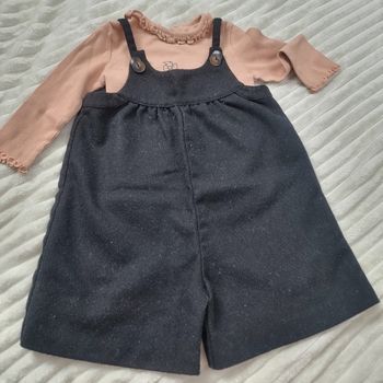 Ensemble salopette + tee shirt ML