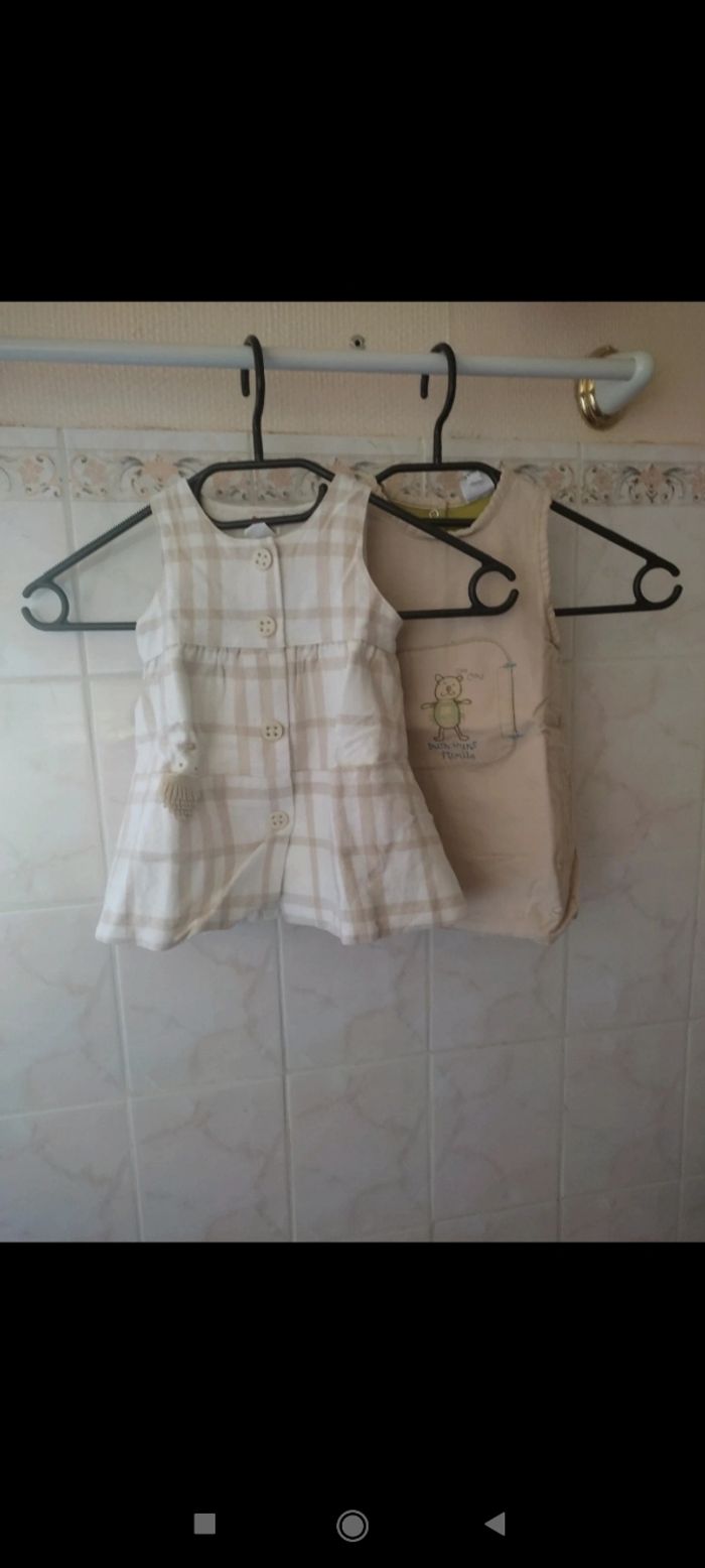 Lot robe taille 6 mois