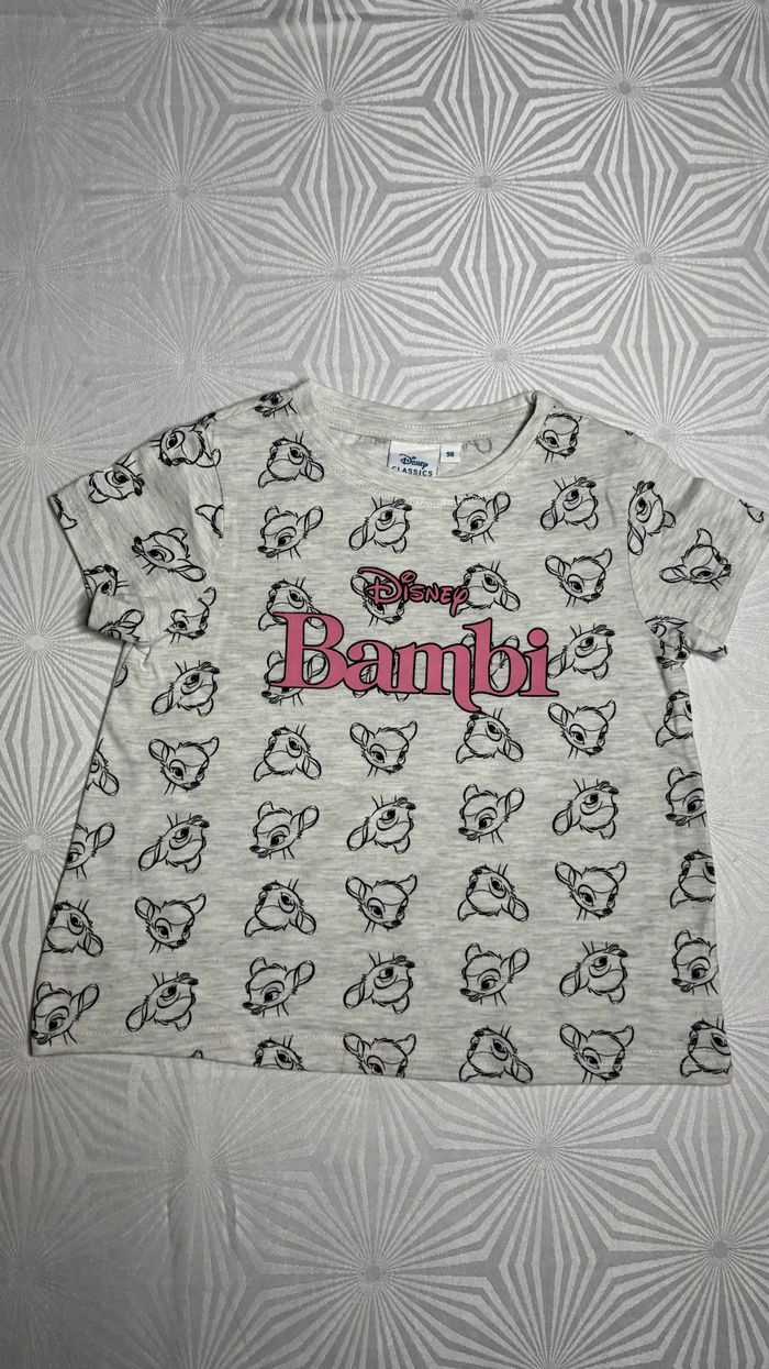Tee-shirt manches courtes Bambi 3 ans - photo numéro 2