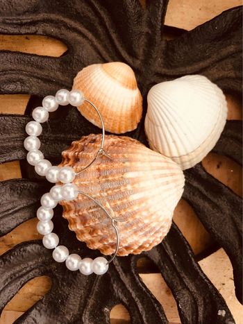 Boucle d’oreille perle