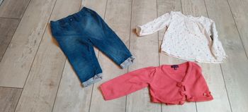 Ensemble pantalon + gilet + t-shirt T12M