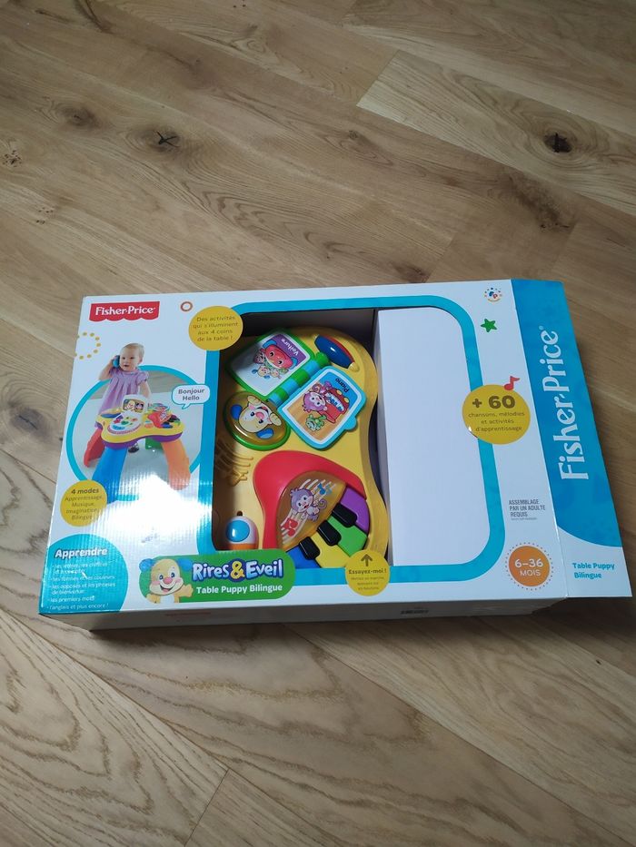 Table d'éveil Puppy bilingue - photo numéro 3