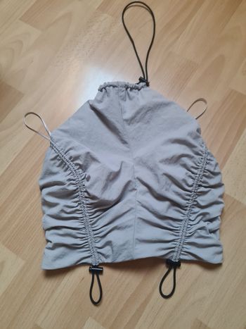 Top gris Bershka / Taille L