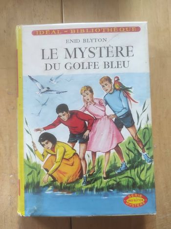 Le mystère du golfe bleu Enid Blyton Hachette Idéal-Bibliothèque 1964