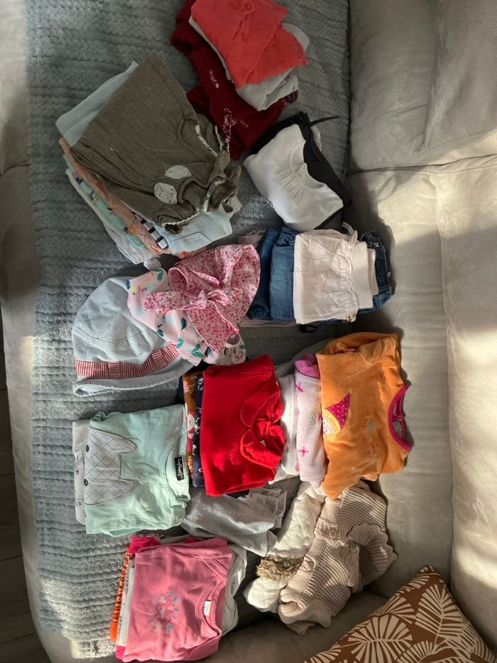 Lot vêtements fille 1 an - photo numéro 4