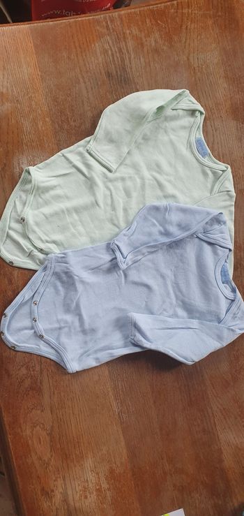 Lot de 2 bodys manches longues