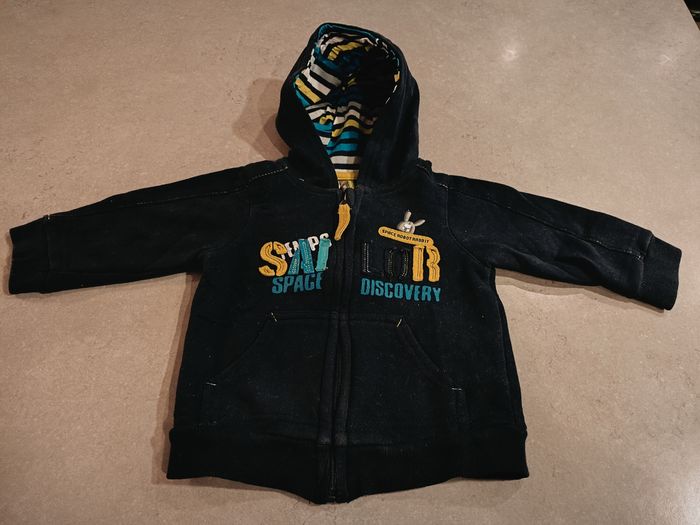 Lot de 2 gilets et 2 t-shirts manches longues Orchestra garçon – Taille 6 mois – Très bon état - photo numéro 5