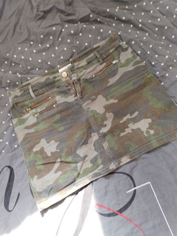 Jupe courte armée vert kaki