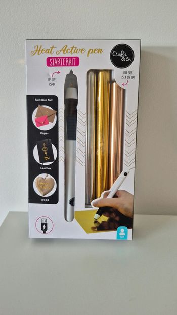 Heat active pen