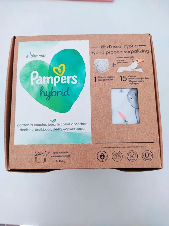 Couches lavables pampers