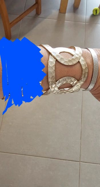 Lot de 2 bracelet jonc