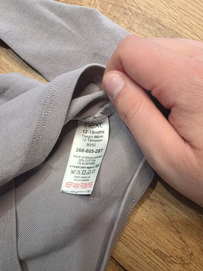 T-shirt manches longues Next 12-18 mois 86 cm - photo numéro 3