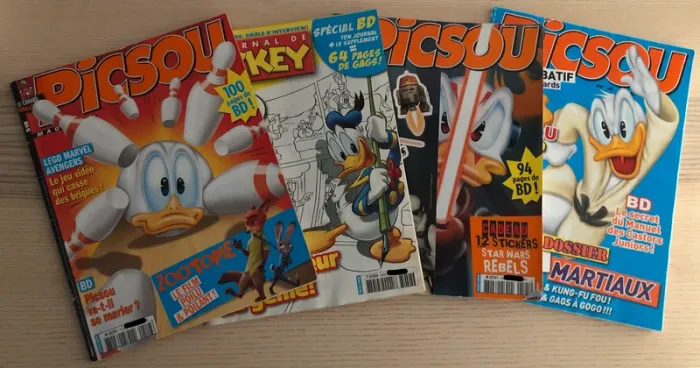 Quatre Magazines Picsou