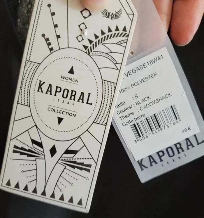 Blouse manches courtes Kaporal S - photo numéro 3