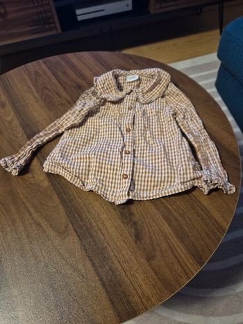 Chemise à carreaux