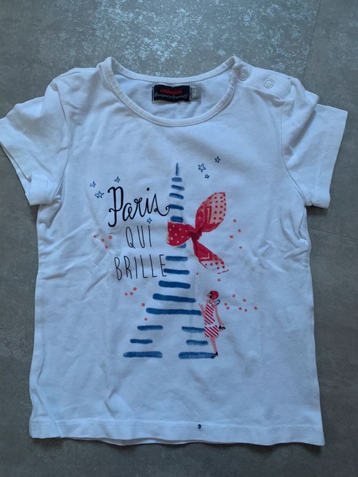 Lot Catimini 3 ans 1 gilet et 1 tee shirt - photo numéro 3
