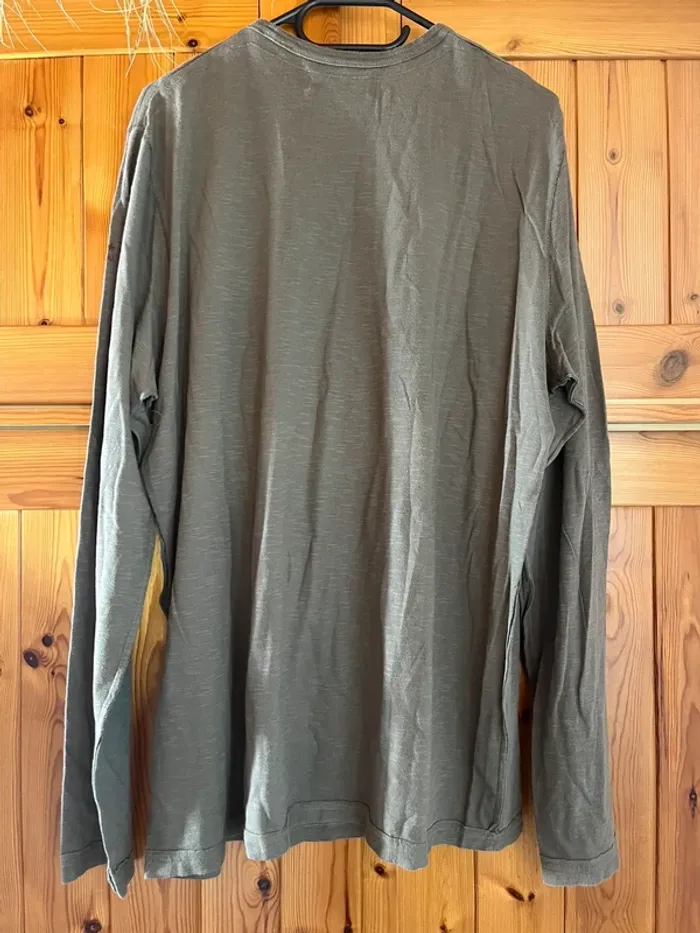 T-shirt manches longues Homme Chevignon kaki - photo numéro 2