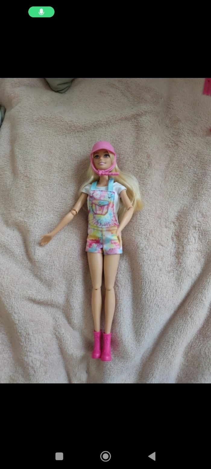 Barbie poupée toilettage des chevaux - photo numéro 3