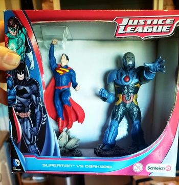 Lot de 2 figurines justice league 