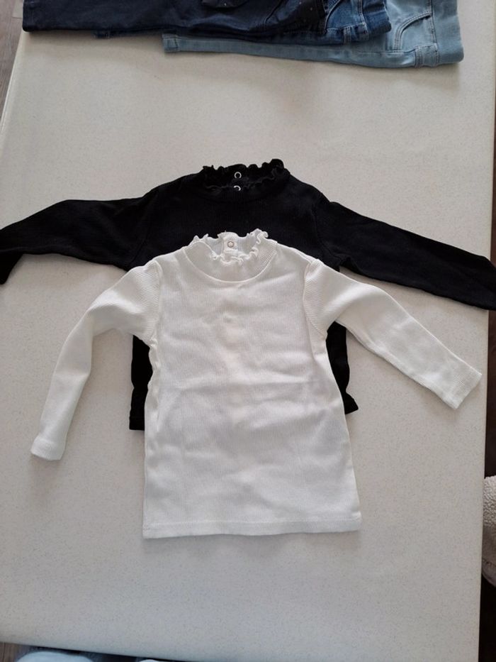 Lot de 2 t-shirts manches longues