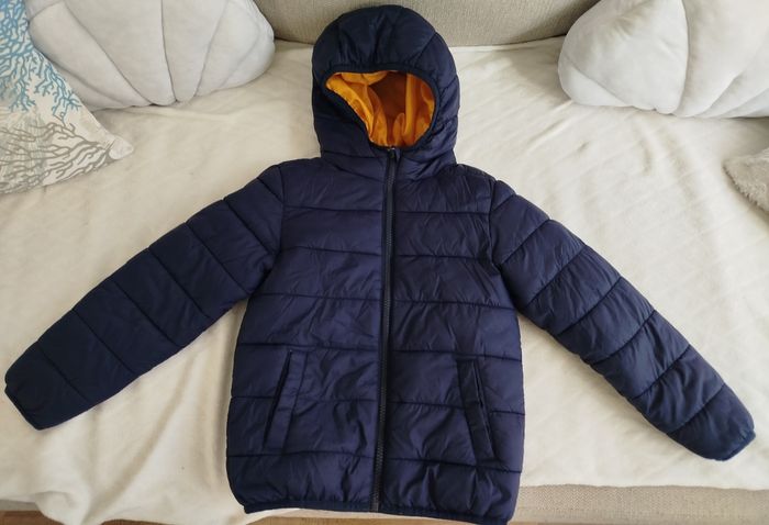 Doudoune bleu marine garçon 6 ans
