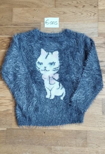 Pull fille 6 ans