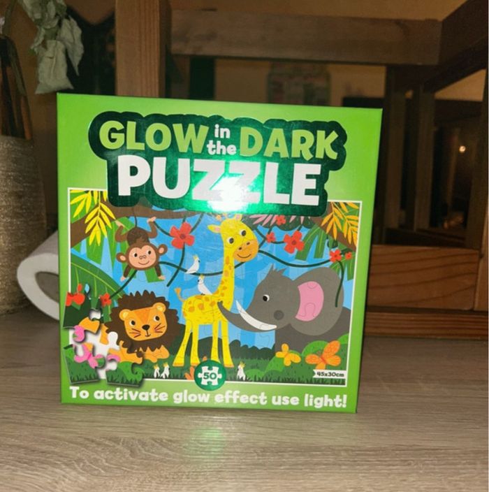 Lot Puzzle fluorescent - photo numéro 2