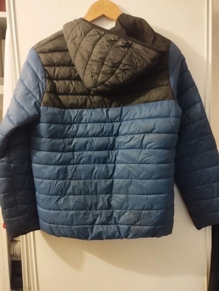 Doudoune légère bleu/noir 12-13 ans - photo numéro 2