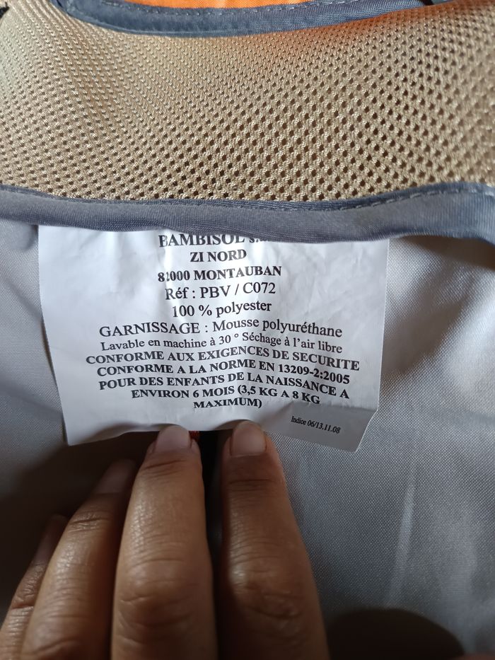 Porte bébé bambisol - photo numéro 4