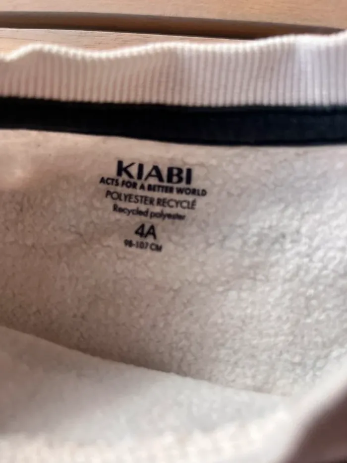 Sweat marinière kiabi 4 ans - photo numéro 2