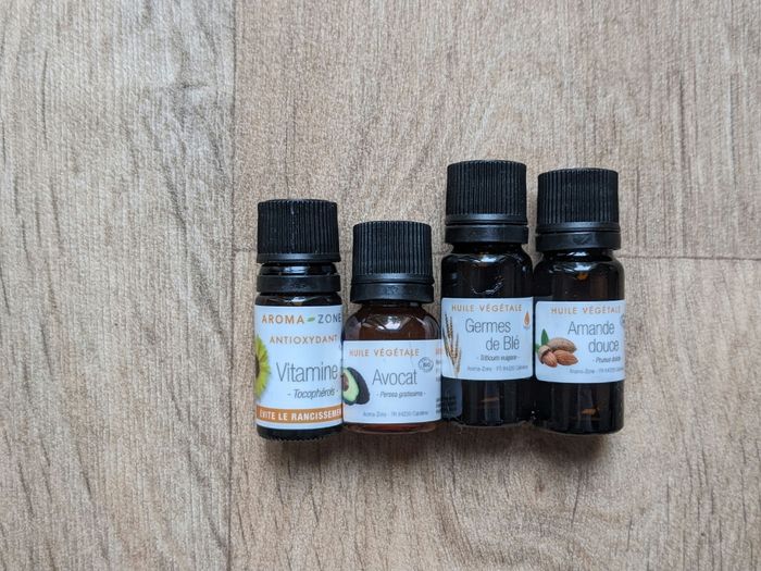 Lot Aroma zone huiles végétales