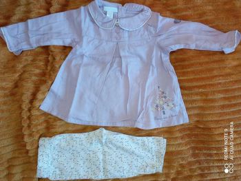 Pyjama fille deux pièces, Obaibi, taille 6 mois