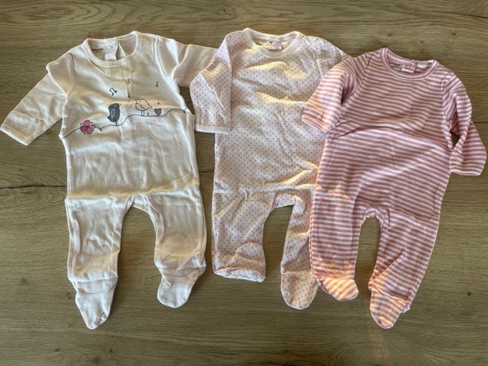 Lot 3 mois fille-17 pièces - photo numéro 3