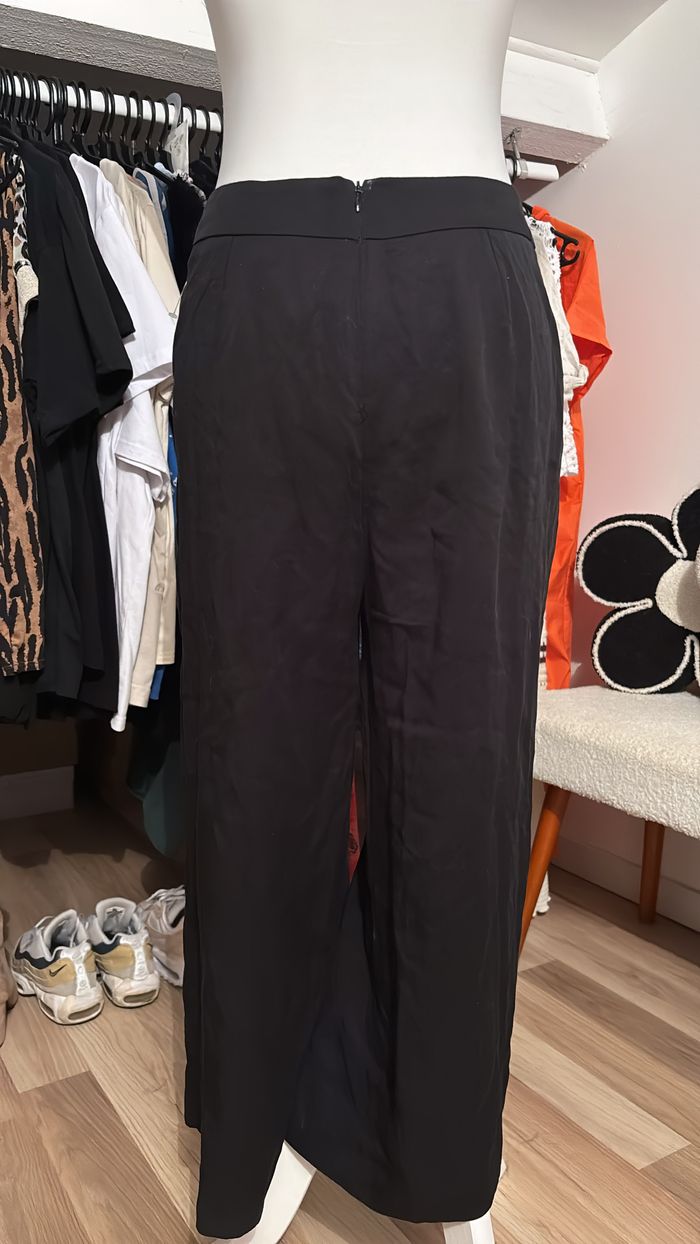 Pantalon noir fluide La Halle T38 - photo numéro 2