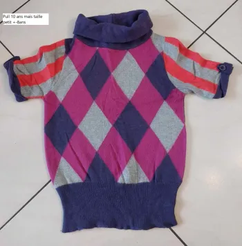 Pull fille 8 ans