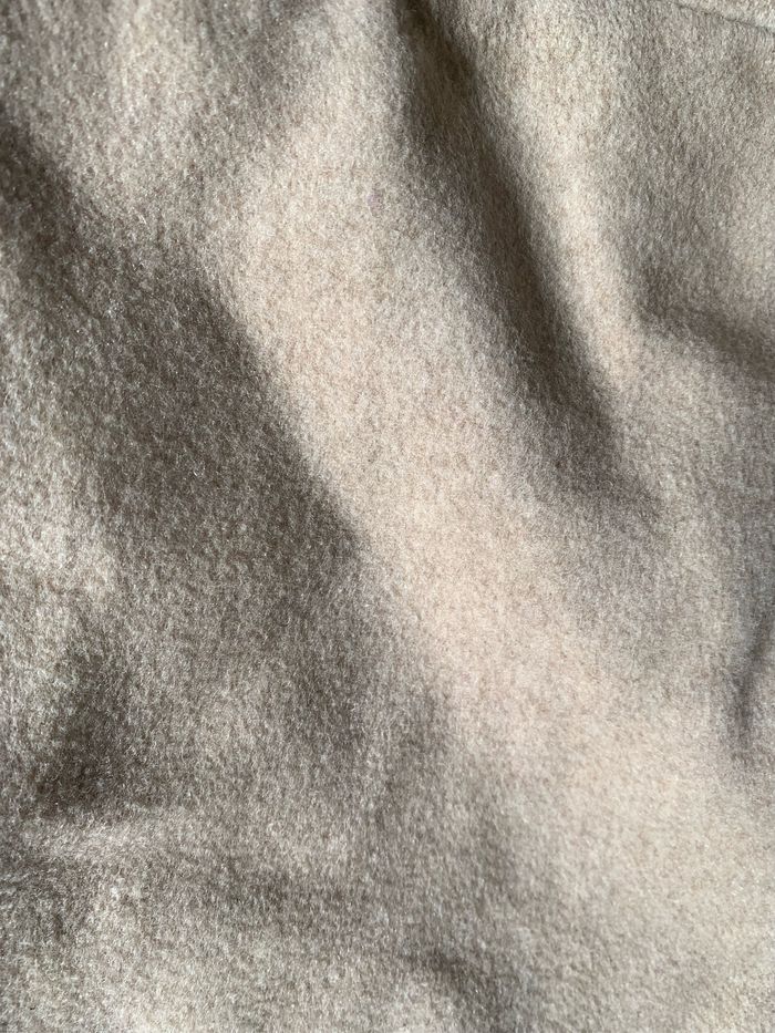 Manteau beige en laine taille 38 - photo numéro 2