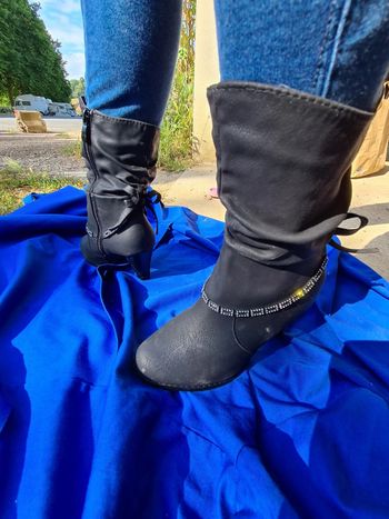 Bottines à talons 38