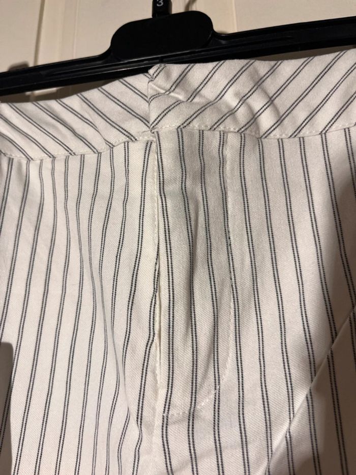 Pantalon chino ajusté neuf jennyfer rayé taille 36 - photo numéro 5