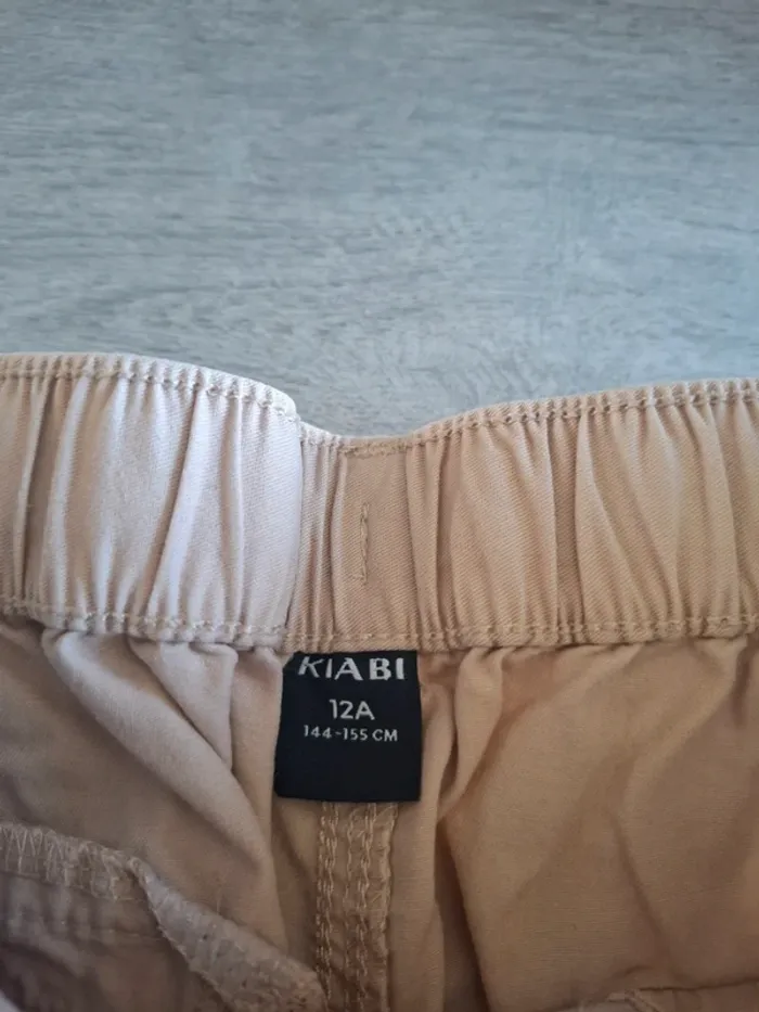Short beige taille 12 ans - photo numéro 2