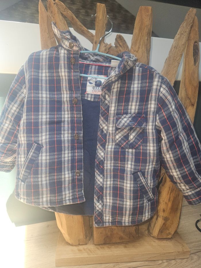 Veste carreaux bébé - photo numéro 3