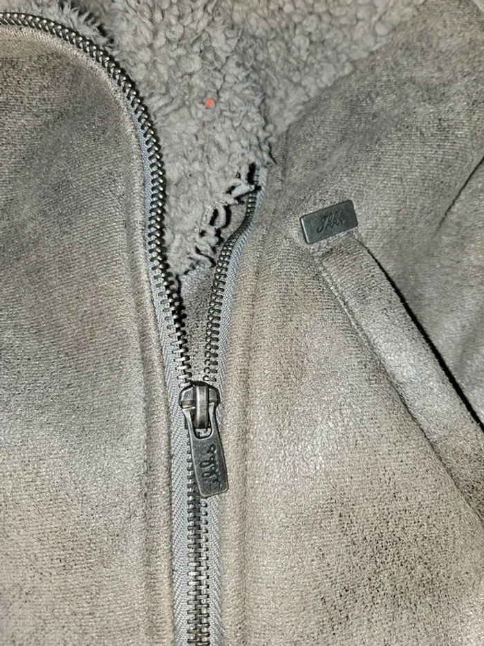 Blouson Perfecto fille beige pailletés IKKS 8 ans - photo numéro 8