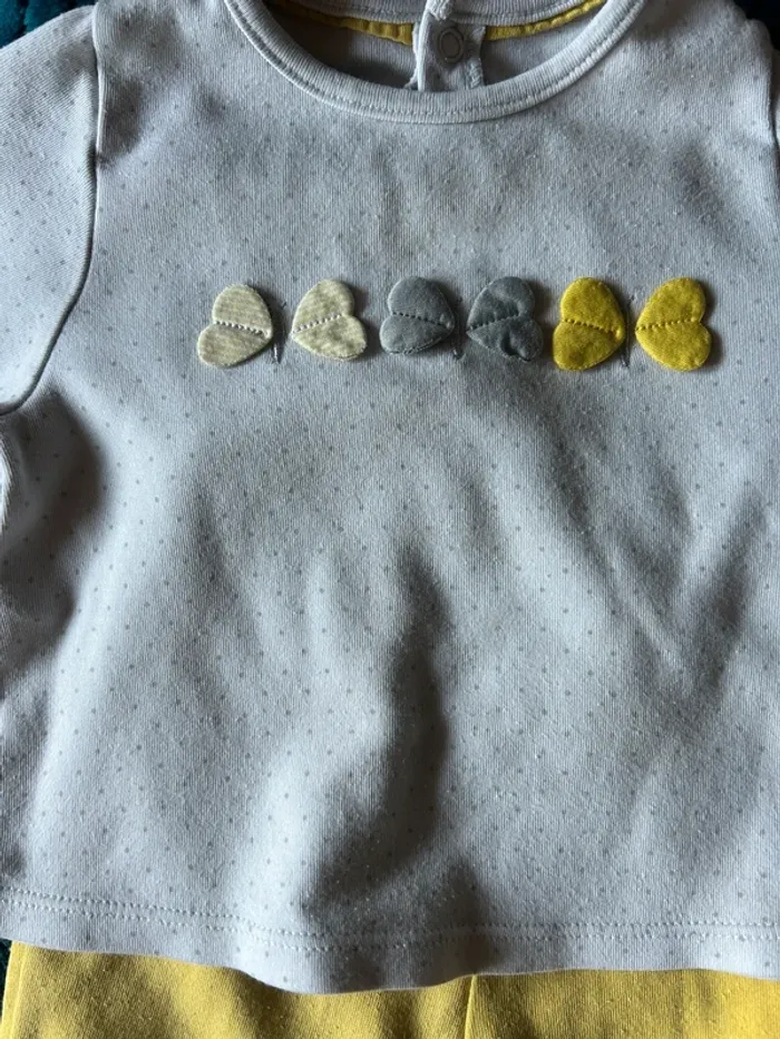 Lot de 2 pyjamas 2 pièces – Obaïbi – 18 mois - photo numéro 3