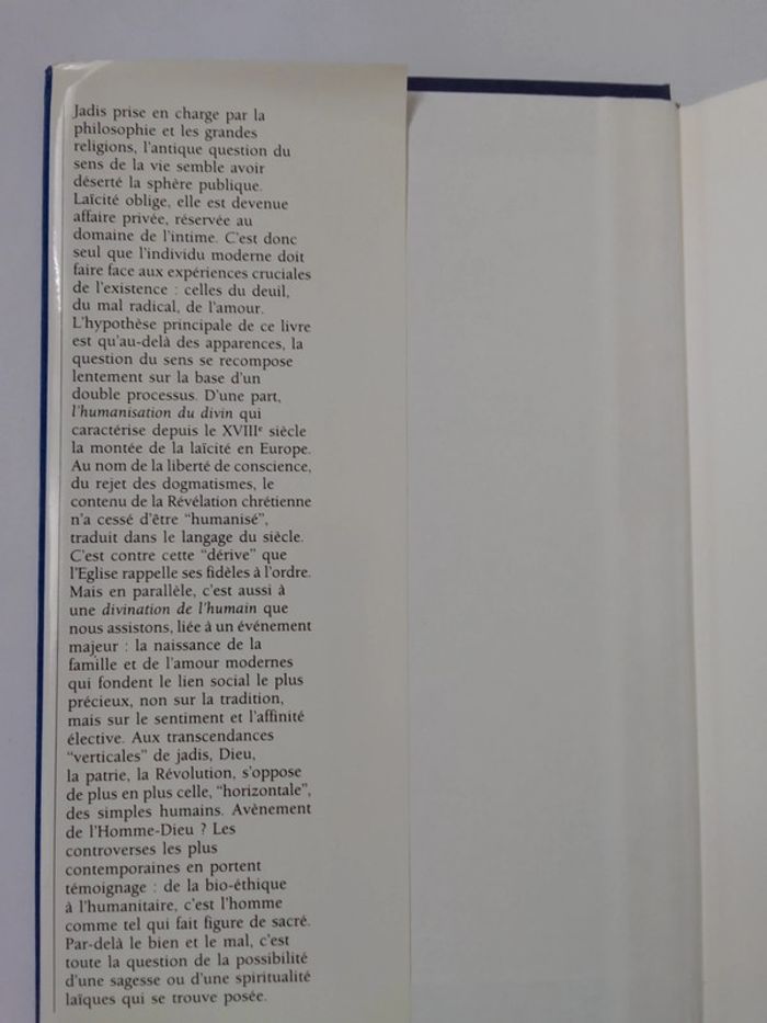 Luc Ferry - L'homme-dieu ou le sens de la vie - photo numéro 4