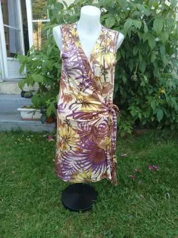 robe portefeuille taille 42/44 la redoute