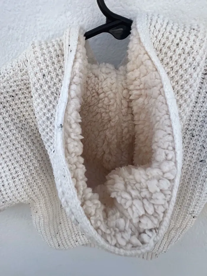Gilet fourré beige - photo numéro 3